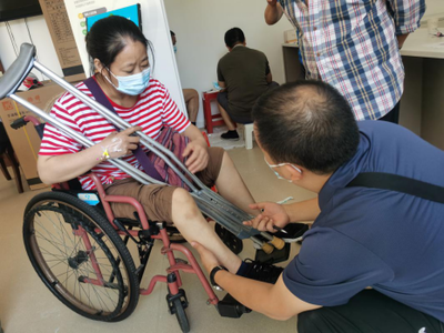 精準服務暖人心——郫都區殘聯組織開展2022年假肢、矯形器適配取型活動紀實